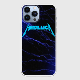 Чехол для iPhone 13 Pro Max с принтом METALLICA BLUE FLASH | МЕТАЛЛИКА СИНИЕ МОЛНИИ ,  |  | flash | metallica | rock | джеймс хэтфилд | джейсон ньюстед | дэйв мастейн | кирк хэмметт | клифф бёртон | ларс ульрих | металлика | молнии | музыка | роберт трухильо | рок