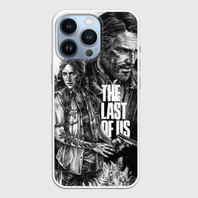 Чехол для iPhone 13 Pro с принтом THE LAST OF US ЧЁРНО БЕЛЫЙ ,  |  | cicadas | ellie | fireflies | naughty dog | stalker | tattoo ellie | the last of us | the last of us part 2 | tlou | tlou2 | джоэл | каннибалы | ласт оф ас | одни из нас | охотники | последние из нас | сталкер | тату элли | топляк | цикады | ще