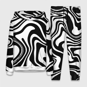 Женский костюм 3D (с толстовкой) с принтом Черно белые полосы | Black and white stripes ,  |  | free | minimalist | minimum | арт | бежевый | белый | буквы | вебер | горы | девушка | дизайн | женское | живопись | кружки | линии | минимализм | море | надпись | пейзаж | редбаббл | стикеры | умная цитата | футболки