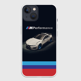 Чехол для iPhone 13 с принтом BMW CLS 3.0 | PERFORMANCE ,  |  | auto | auto sport | autosport | bmw | bmw cls 3 | bmw performance | cls | m | mka | performance | авто спорт | автомобиль | автоспорт | ам | бмв | бэха | машина | мка | перформанс