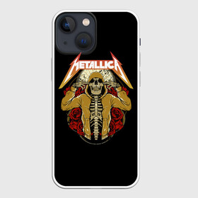 Чехол для iPhone 13 mini с принтом МЕТАЛЛИКА | РОК (Z) ,  |  | kobein | kurt kobein | metalica | metallica | rock | курт кобейн | металика | металлика | рок | супер звезда