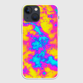 Чехол для iPhone 13 mini с принтом Яркая абстракция космических красок ,  |  | abstract | gradient | neon | paint | абстракция | брызги красок | градиент | кислота | кислотные цвета | кислотный стиль | кляксы | космические краски | краски | красочный | молодежные | неоновые | орнамент