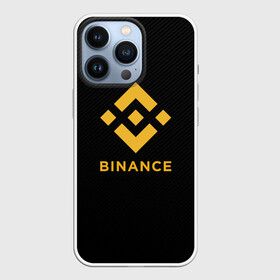 Чехол для iPhone 13 Pro с принтом БИНАНС ЛОГО CARBON   BINANCE LOGO ,  |  | bitcoin | blockchain | btc | cardano | crypto | ethereum | polkadot | tether | xrp | бинанс | биткоин | блокчейн | валюта | деньги | криптовалюта | майнер | майнинг | цифровая валюта | цифровое золото | эфир