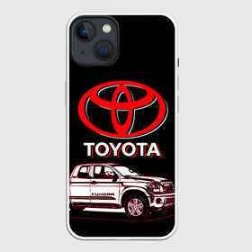 Чехол для iPhone 13 с принтом Tundra   Toyota ,  |  | camry | land cruiser | toyota | toyota camry | toyota chaser | toyota corol | toyota land cruiser | toyota sport | toyota tundra | tundra | камри | койота корона | ленд крузер | марк | тойота | тойота камри | тойота корона | тойота ленд крузер | тойота ма