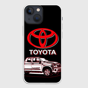 Чехол для iPhone 13 mini с принтом Tundra   Toyota ,  |  | camry | land cruiser | toyota | toyota camry | toyota chaser | toyota corol | toyota land cruiser | toyota sport | toyota tundra | tundra | камри | койота корона | ленд крузер | марк | тойота | тойота камри | тойота корона | тойота ленд крузер | тойота ма