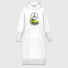 Платье удлиненное хлопок с принтом Mercedes V8 BITURBO Racing ,  |  | car | force | germany | mercedes | power | prestige | racing | v8 biturbo | автомобиль | германия | гонка | мерседес | мощь | сила | тачка | точило