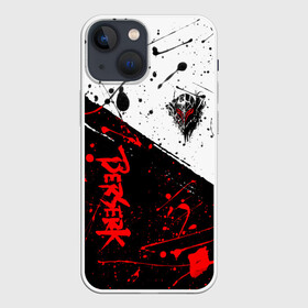 Чехол для iPhone 13 mini с принтом Berserk: Черная маска ,  |  | berserk | knight | аниме | берсерк | рыцарь