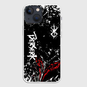 Чехол для iPhone 13 mini с принтом Берсерк Черная маска ,  |  | berserk | knight | аниме | берсерк | рыцарь