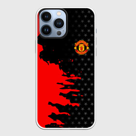 Чехол для iPhone 13 Pro Max с принтом МАНЧЕСТЕР ЮНАЙТЕД | FCMU | MANCHESTER UNITED RED DEVIL ,  |  | Тематика изображения на принте: fc | fcmu | football | football club | manchester united | red devils | sport | красные дьяволы | манчестер юнайтед | спорт | фк | фкмю | футбол | футбольный клуб