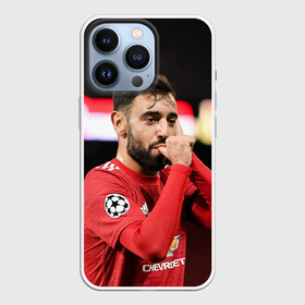 Чехол для iPhone 13 Pro с принтом Бруну Фернандеш, МЮ ,  |  | bruno | fernandes | football | manchester united | бруну фернандеш | домашняя | манчестер юнайтед | фернандеш | форма | футбол