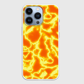 Чехол для iPhone 13 Pro с принтом Огненная вспышка ,  |  | Тематика изображения на принте: abstract | fire | flame | flash | gradient | lightning | neon | orange | абстракция | в огне | взрыв | вспышка | горящий | градиент | лава | молния | неоновый | огненные молнии | огонь | оранжевый принт | переливы | пламя | пожар