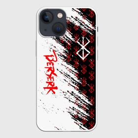 Чехол для iPhone 13 mini с принтом Berserk | Anime ,  |  | berserk | kentaro miura | аниме | берсерк | берсерк аниме | гатс | гриффит | золотой век | каска | кентаро миура | кэнтаро миура | манга | манга берсерк