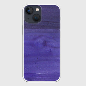 Чехол для iPhone 13 mini с принтом Фиолетовые краски ,  |  | акварель | арт | дерево | краска | краски | мазки | мазки красок | рисунок | рисунок акварелью | рисунок красками | фиолетовый