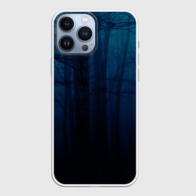 Чехол для iPhone 13 Pro Max с принтом Gloomy forest ,  |  | Тематика изображения на принте: forest | gloomy forest | halloween | лес | мрачный лес | хэллоуин
