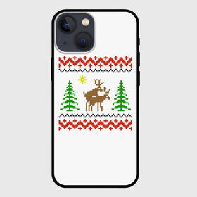 Чехол для iPhone 13 mini с принтом Олени (sexy) ,  |  | love | playboy | вышиванка | вышивка крестом | для влюбленных | любовь | неприличные олени | новогодние олени | олени | орнамент | плейбой | прикол | рождественские олени | свитер с оленями | се
