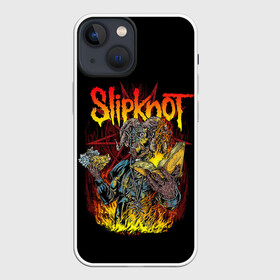 Чехол для iPhone 13 mini с принтом SLIPKNOT THE GRAY CHAPTER ,  |  | Тематика изображения на принте: chapter | fire | gray | hardcore | iowa | metal | music | punk | rock | slipknot | taylor | кори | метал | музыка | петля | рок | слипнот | тэйлор