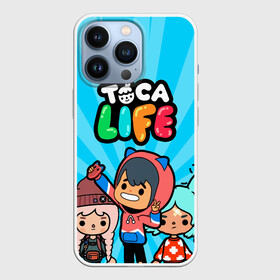 Чехол для iPhone 13 Pro с принтом ТОКА БОКА ГЕРОИ ИГРЫ | TOCA BOCA HERO ,  |  | Тематика изображения на принте: digital toys | gamer | games | helicopter taxi | pets | toca boca | toca hair salon | toca kitchen | toca life | toca life city | toca life worl | toca tea party | video games | игры