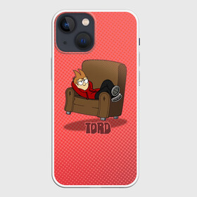Чехол для iPhone 13 mini с принтом Торд на чиле ,  |  | Тематика изображения на принте: имя | кресло | отдых | парень | персонаж