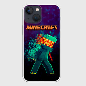 Чехол для iPhone 13 mini с принтом Minecraft АНАРХИЯ ,  |  | craft | creep | creeper | keeper | mine | minecraft | бесшумный мобкамикадзе | блоки | добывать | зелёное четырёхногое существо | зелёный | компьютерная игра | крафт | крипер | кубики | майн | майнкрафт | манкрафт