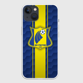 Чехол для iPhone 13 с принтом ФК Ростов ,  |  | background | football | football club | rostov | sports | texture | ростов | рпл | спорт | текстура | фон | футбол | футбольный клуб