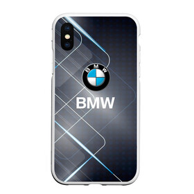 Чехол для iPhone XS Max матовый с принтом [BMW] Logo , Силикон | Область печати: задняя сторона чехла, без боковых панелей | bmw | bmw performance | m | motorsport | performance | бмв | моторспорт