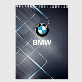 Скетчбук с принтом [BMW] Logo , 100% бумага
 | 48 листов, плотность листов — 100 г/м2, плотность картонной обложки — 250 г/м2. Листы скреплены сверху удобной пружинной спиралью | Тематика изображения на принте: bmw | bmw performance | m | motorsport | performance | бмв | моторспорт