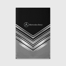 Обложка для паспорта матовая кожа с принтом [Mercedes-Benz] Текстура , натуральная матовая кожа | размер 19,3 х 13,7 см; прозрачные пластиковые крепления | amg | mercedes | mercedesamg gt | sport | амг | мерседес | мерседесбенц амг | спорт