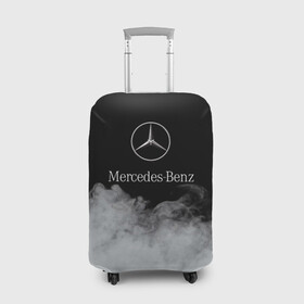 Чехол для чемодана 3D с принтом [Mercedes-Benz] Облака , 86% полиэфир, 14% спандекс | двустороннее нанесение принта, прорези для ручек и колес | amg | mercedes | mercedesamg gt | sport | амг | мерседес | мерседесбенц амг | спорт