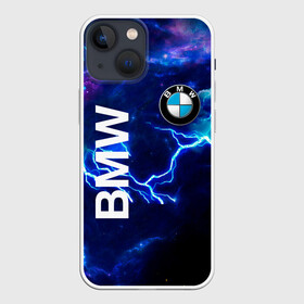 Чехол для iPhone 13 mini с принтом [BMW] Синяя молния ,  |  | bmw | bmw performance | m | motorsport | performance | бмв | моторспорт