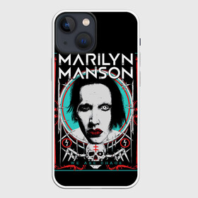 Чехол для iPhone 13 mini с принтом Marilyn Manson   We are chaos ,  |  | brian hugh warner | marilyn manson | we are chaos | готик | группы | индастриал | мерлин мэнсон | метал | музыка | мэрилин мэнсон | ню метал | рок