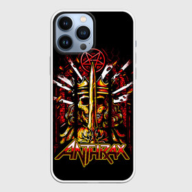 Чехол для iPhone 13 Pro Max с принтом Anthrax   For All Kings ,  |  | anthrax | for all kings | антракс | грувметал | группы | метал | музыка | рок | трэшметал