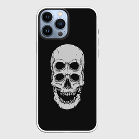 Чехол для iPhone 13 Pro Max с принтом Terrible Skull ,  |  | bone | bones | halloween | horrible | monster | mutant | old | scary | siamese | sinister | skeleton | skull | terrible | twin | близнец | зловещий | кости | кость | монстр | мутант | сиамский | скелет | старый | страшный | ужасный | хэллоуин | череп