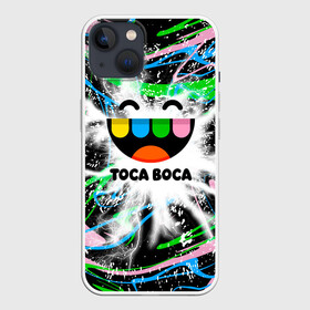 Чехол для iPhone 13 с принтом Toca Boca: Весельчак. ,  |  | toca boca | toca life world | игра | тока бока | тока бока лайф | туса воса