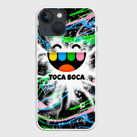 Чехол для iPhone 13 mini с принтом Toca Boca: Весельчак. ,  |  | toca boca | toca life world | игра | тока бока | тока бока лайф | туса воса