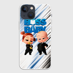 Чехол для iPhone 13 mini с принтом Босс Молокосос   Boss Baby ,  |  | Тематика изображения на принте: baby | big boss | big boss baby | boss baby | cartoon | children | kids | the boss baby | большой босс | босс молокосос | детские | малыш | молокосос | мультик | ребенок