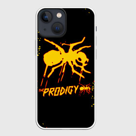 Чехол для iPhone 13 mini с принтом The Prodigy | логотип ,  |  | prodigy | the prodigy | дарование | музыка | чудо