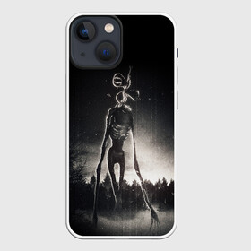 Чехол для iPhone 13 mini с принтом СИРЕНОГОЛОЫЙ БРОДИТ В ЛЕСУ ,  |  | 6789 | cartoon | cat | dark | fear | forest | foundation | head | monster | mountains | scp | siren | sirenhead | голова | горы | кот | лес | монстр | объект | объекты | сирена | сиреноголовый | фонд | чудище | чудовище