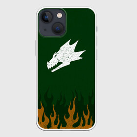 Чехол для iPhone 13 mini с принтом Саламандры (цвет легиона) ,  |  | astartes | dragon | fire | legion | salamanders | space marine | vulkan | waha | warhammer | астартес | вархаммер | ваха | вулкан | дракон | космодесант | легион | огонь | саламандры