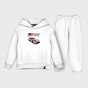 Детский костюм хлопок Oversize с принтом Toyota Gazoo Racing Team, Finland ,  |  | car | motorsport | power | racing | team | toyota | автомобиль | автоспорт | гонка | мощь | тойота