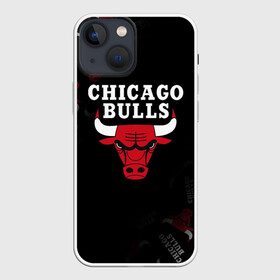 Чехол для iPhone 13 mini с принтом ЧИКАГО БУЛЛС БЫКИ   CHICAGO BULLS ,  |  | 23 | bulls | chicago bulls | jordan | logo | michael jordan | nba | paris saint germain | psg | red | sport | быки | джордан | лого | майкл джордан | псж | спорт | чикаго буллс