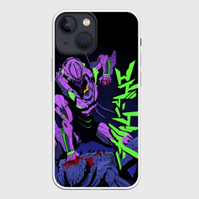 Чехол для iPhone 13 mini с принтом Евангелион   EVA 01 ,  |  | Тематика изображения на принте: anime | eva 01 | neon genesis evangelion | nerv | ева 01 | евангелион | мангa | меха | робот | синдзи икарианиме