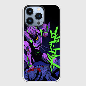 Чехол для iPhone 13 Pro с принтом Евангелион   EVA 01 ,  |  | anime | eva 01 | neon genesis evangelion | nerv | ева 01 | евангелион | мангa | меха | робот | синдзи икарианиме