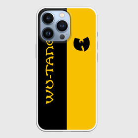 Чехол для iPhone 13 Pro с принтом WU TANG CLAN ЧЁРНО ЖЁЛТЫЙ ,  |  | Тематика изображения на принте: wu tang | wu tang clan | wu tang logo | wutang clan | ву танг | ву танг клан | ву танг лого