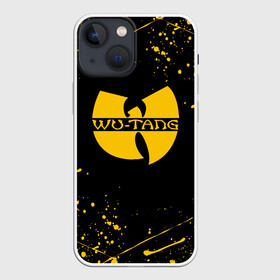 Чехол для iPhone 13 mini с принтом WU TANG CLAN БРЫЗГИ КРАСОК ,  |  | wu tang | wu tang clan | wu tang logo | wutang clan | ву танг | ву танг клан | ву танг лого