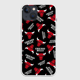 Чехол для iPhone 13 с принтом CHICAGO BULLS БЫКИ УЗОР ,  |  | 23 | bulls | chicago bulls | jordan | logo | michael jordan | nba | paris saint germain | psg | red | sport | быки | джордан | лого | майкл джордан | псж | спорт | чикаго буллс