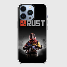 Чехол для iPhone 13 Pro с принтом Работяга из Раста ,  |  | game | games | rust | survive | выживалка | выживач | игра | игры | раст