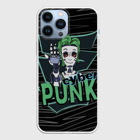 Чехол для iPhone 13 Pro Max с принтом Cyber Punk Girl ,  |  | android | augmentation | cyber action | cyberpunk | cyborg | future | futurepunk | humanity | new80s | punk | retrowave | science fiction | synth | techno | андройд | девушка | киберпанк | киборг | манга | робот | фантастика