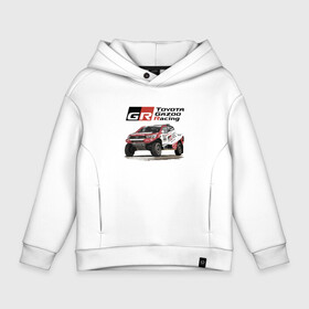 Детское худи Oversize хлопок с принтом Toyota Gazoo Racing Team, Finland Motorsport , френч-терри — 70% хлопок, 30% полиэстер. Мягкий теплый начес внутри —100% хлопок | боковые карманы, эластичные манжеты и нижняя кромка, капюшон на магнитной кнопке | car | finland | motorsport | off road | power | racing | team | toyota | гонка | тойота | финляндия