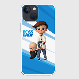 Чехол для iPhone 13 mini с принтом Boss Baby   Босс Молокосос ,  |  | baby | babycorp | boss | босс | бэбикорп | молокосос | темплтон | тим