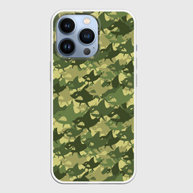 Чехол для iPhone 13 Pro с принтом Акулы (камуфляж) ,  |  | camouflage | disgu | fish | hunting camouflage | military | military camouflage | ocean | predator | shark | white shark | акула | белая акула | военный камуфляж | камуфляж | маскировка | масхалат | милитари | море | морской хищник | океан